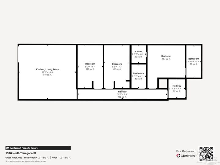 Property Photo: 1910 N Tarragona St FL 32503