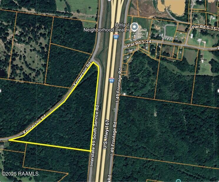 Property Photo: Tbd I-49 S Service Rd. LA 70570
