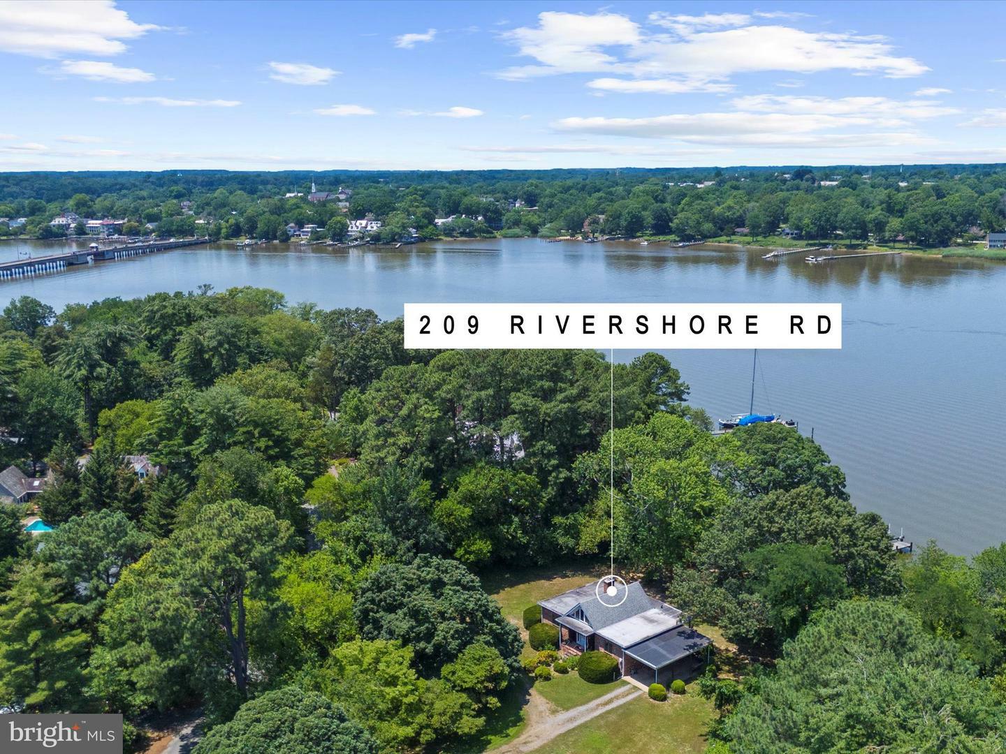 Property Photo: 209 Rivershore Road MD 21620