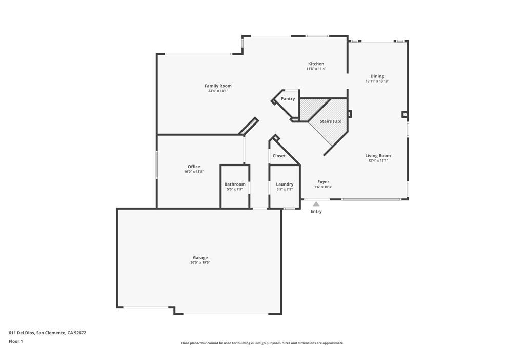 Property Photo: 611 Del Dios CA 92672