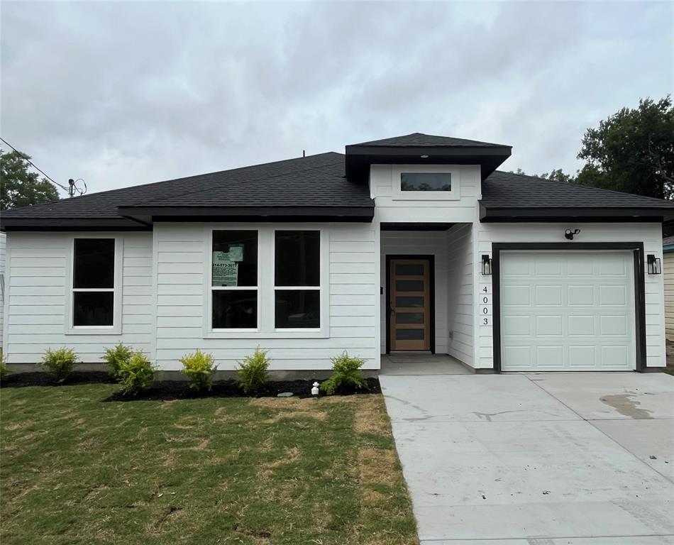 Property Photo: 4003 Stanley Smith Drive TX 75216