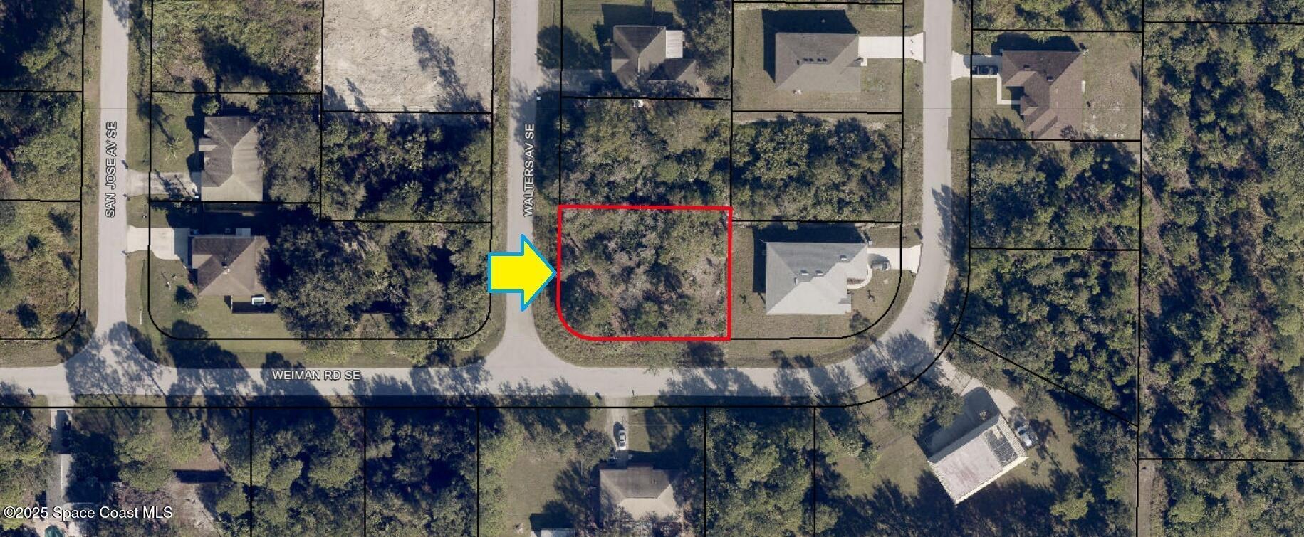 Property Photo: 3295 Corner Lot On Walters Avenue SE FL 32909