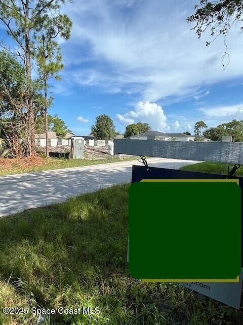 Property Photo: 3295 Corner Lot On Walters Avenue SE FL 32909