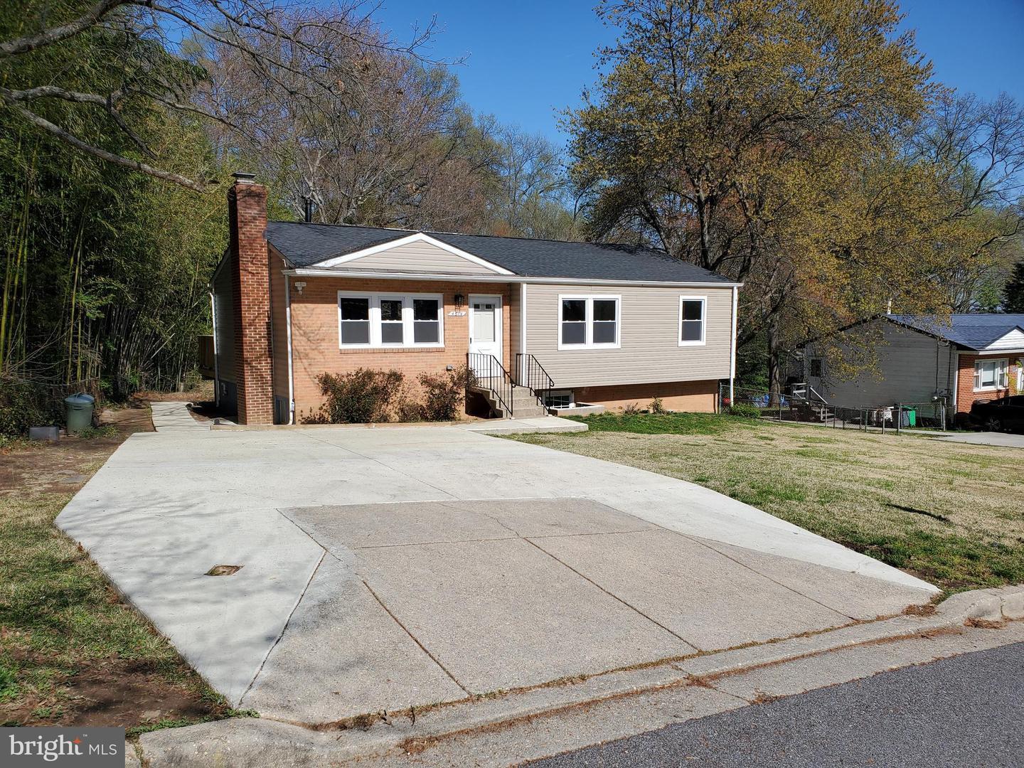 Property Photo: 4614 Blackwood Road MD 20705