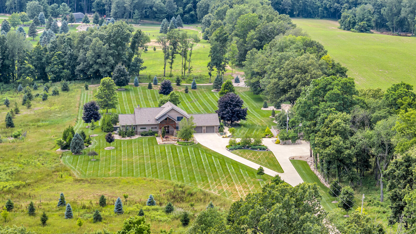Property Photo: 12500 Round Lake Road MI 49246
