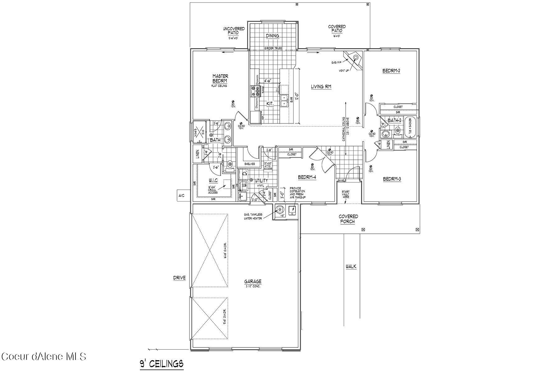 Property Photo: 8030 W Splitrail Ave ID 83858