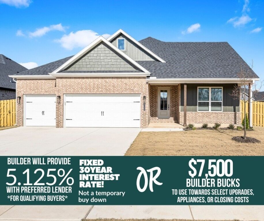 Property Photo: 2116 Silk Street AR 72751