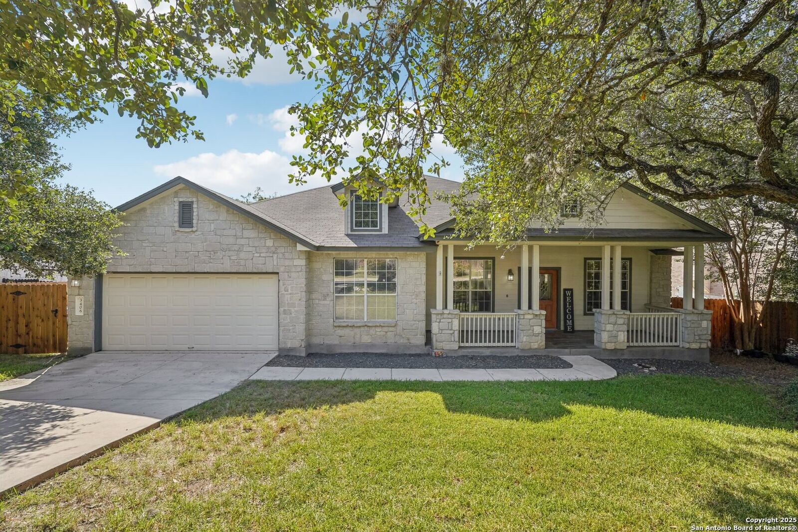 Property Photo:  3406 Blackstone Run  TX 78259 