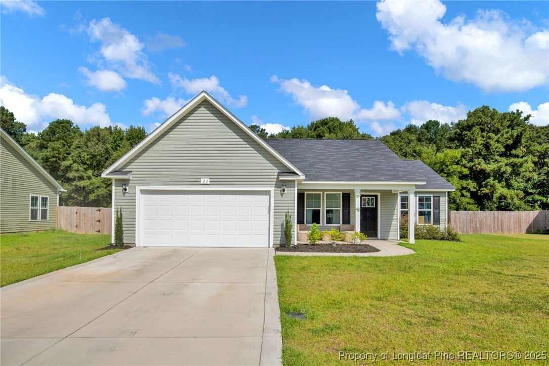 Property Photo:  22 Finch Lane  NC 28371 