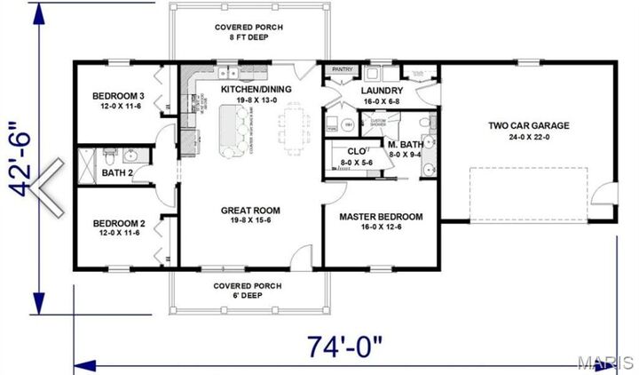 Property Photo:  4100 Division Street  IL 62040 