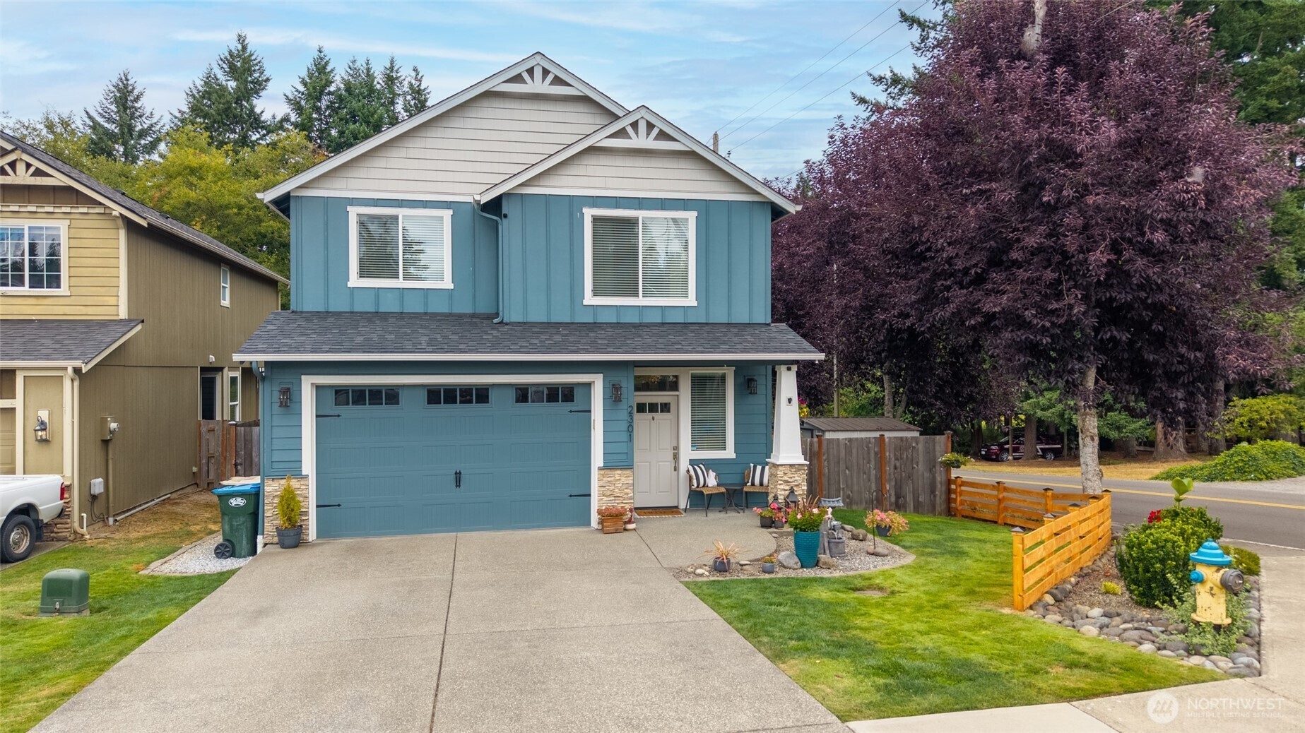 Property Photo:  2301  Rosewood Lane  WA 98531 