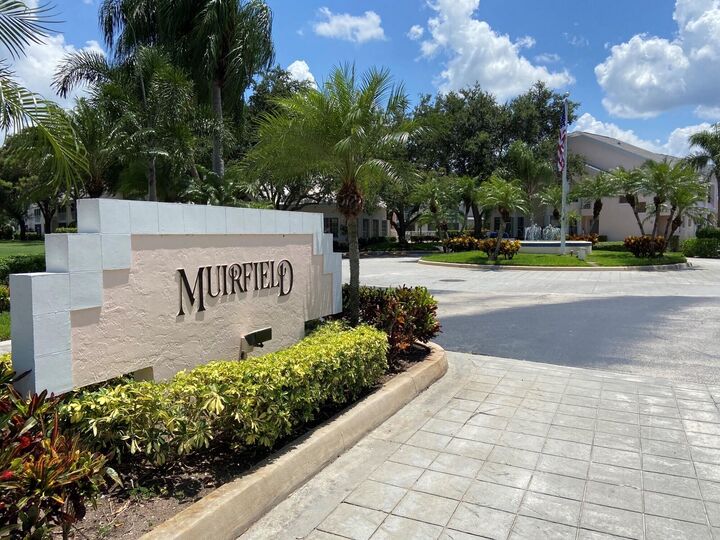 Property Photo: 101 Muirfield Court F FL 33458