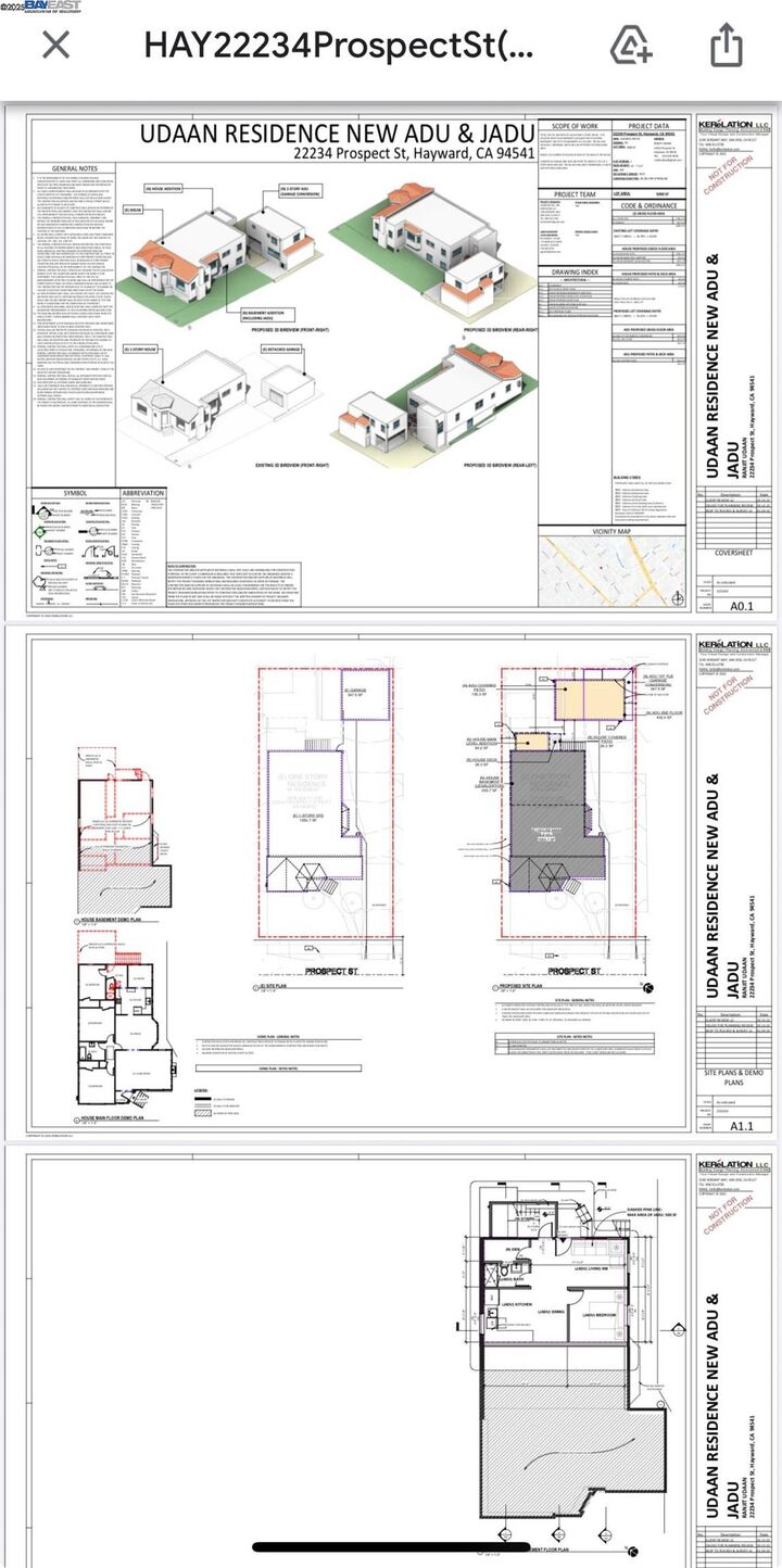 Property Photo: 22234 Prospect St CA 94541