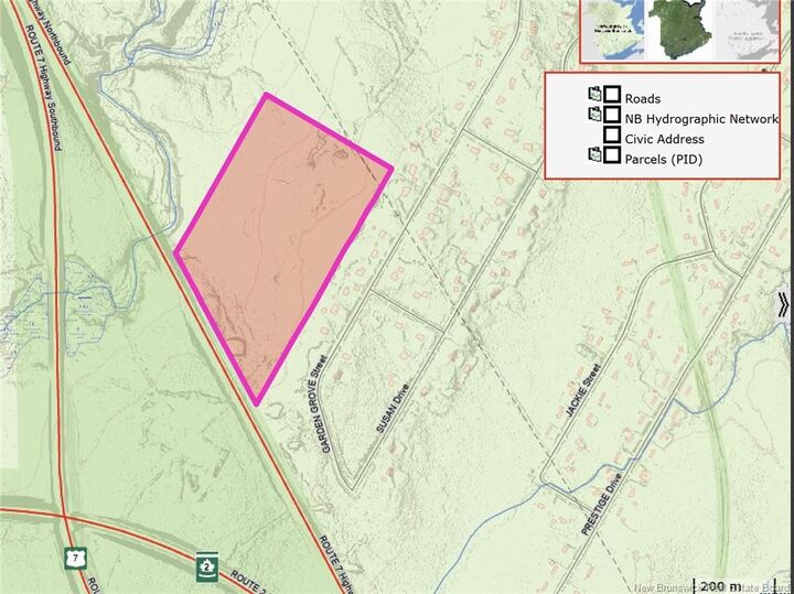 Property Photo: Lot Route 7 North NB E3G 7G8