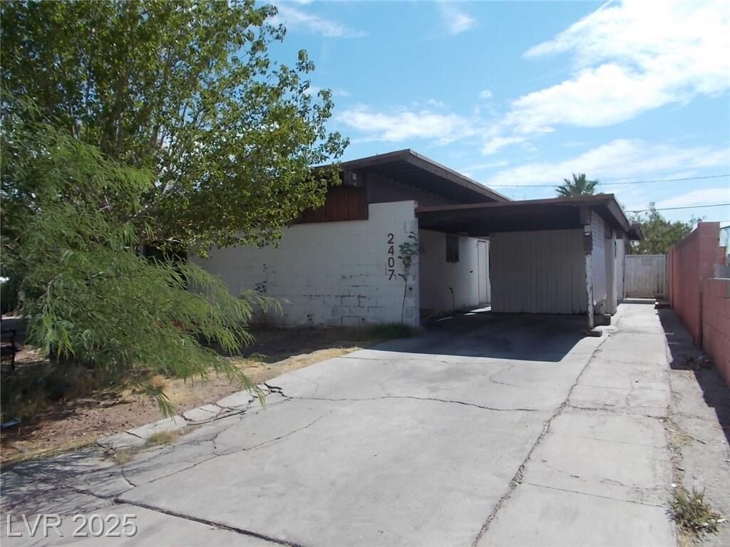 Property Photo: 2405 South 15th Street 2407 NV 89104