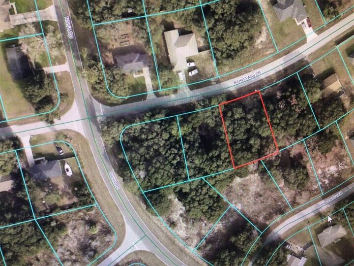 Property Photo: 0 Bahia Pass Drive FL 34480