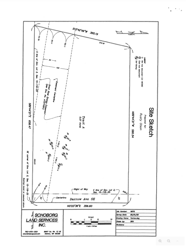 Property Photo: Tbd Darrow Avenue SE MN 55328