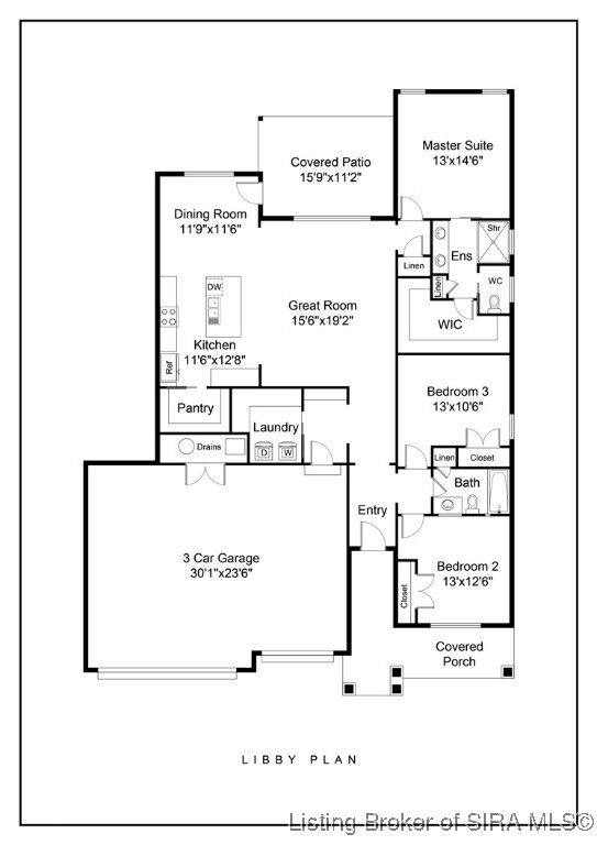 Property Photo:  3075 Bridlewood Lane Lot 224  IN 47150 