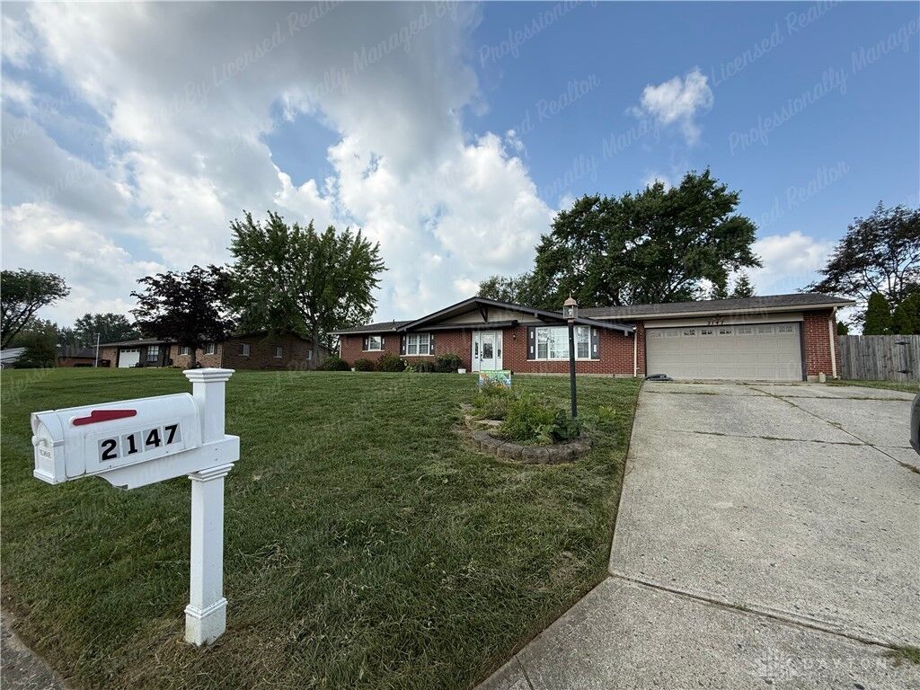Property Photo: 2147 Granada Drive OH 45431