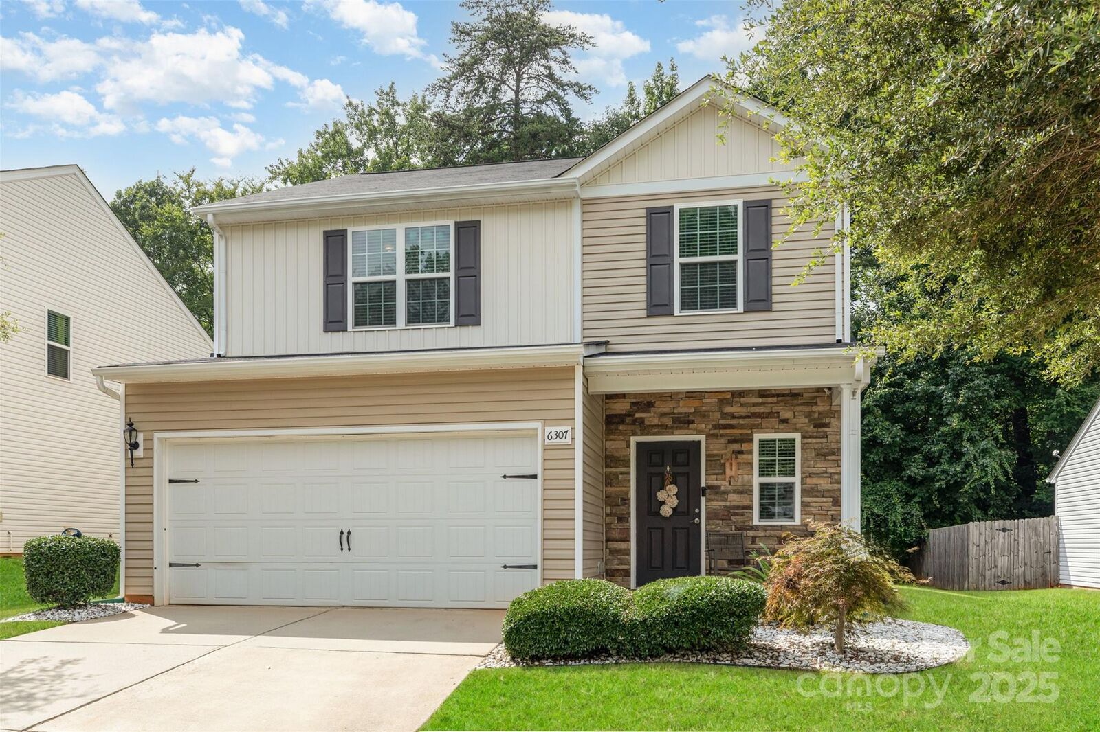 Property Photo:  6307 Sydney Mae Drive  NC 28262 