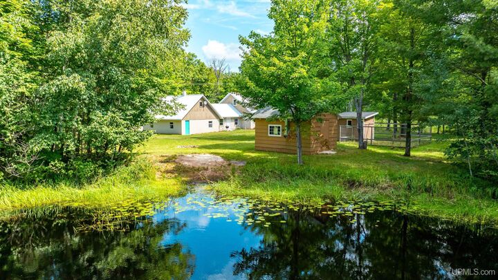 Property Photo: 24411 Upper Point Mills Road MI 49930