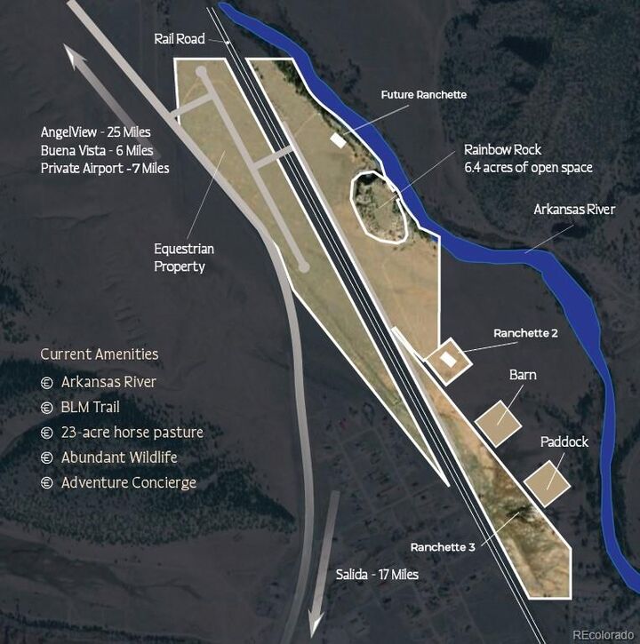 Property Photo:  2 Highway 285  CO 81236 