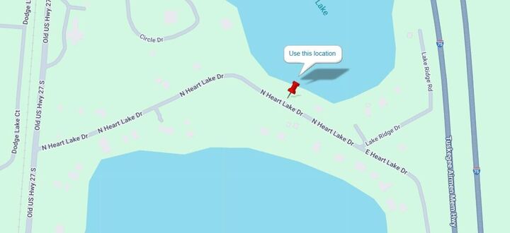 Property Photo: V/L Lot 36 N Heart Lake Drive MI 49735