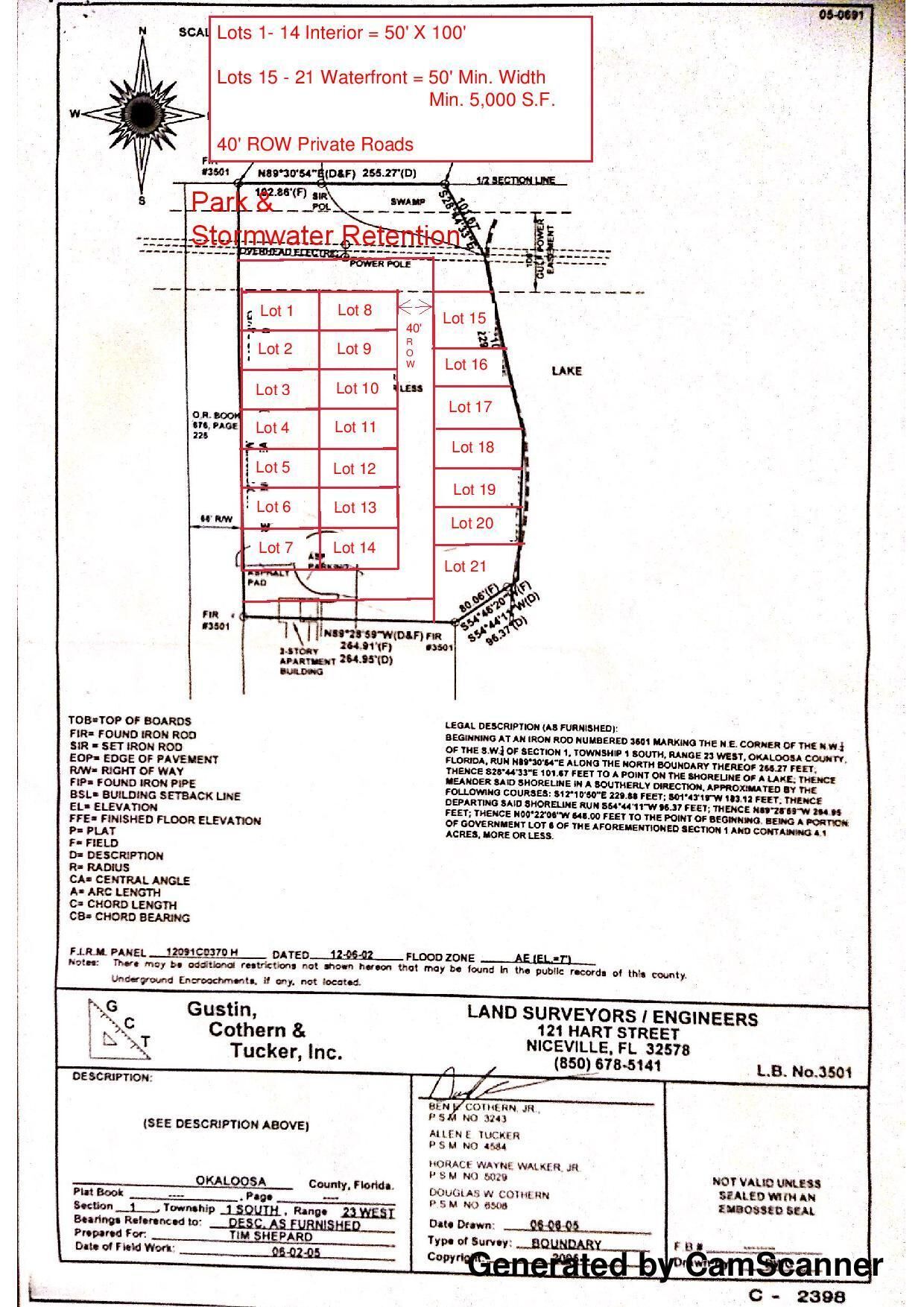 Property Photo:  Tbd Johnson Street  FL 32578 