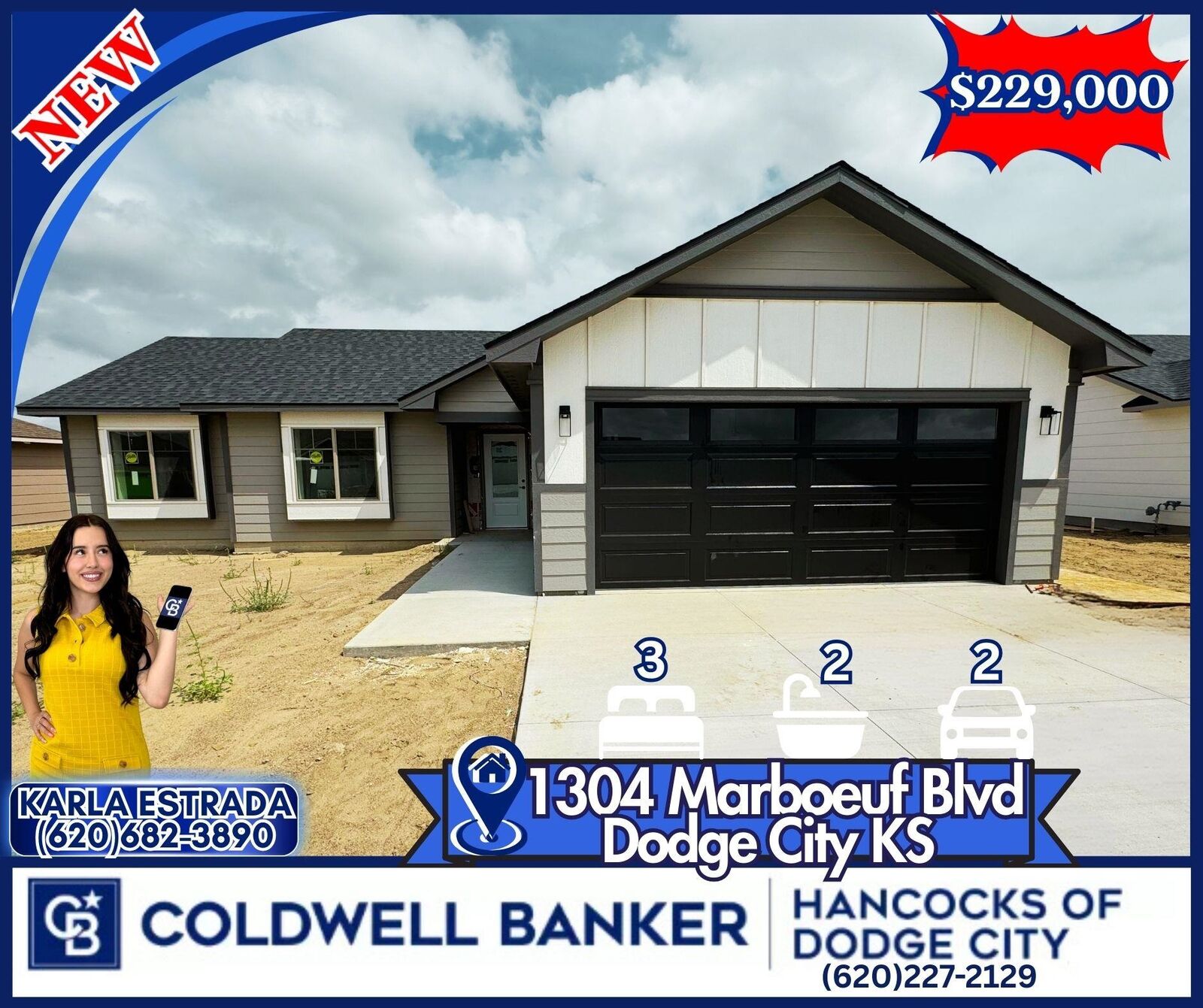 Property Photo:  1304 Marboeuf Blvd  KS 67801 