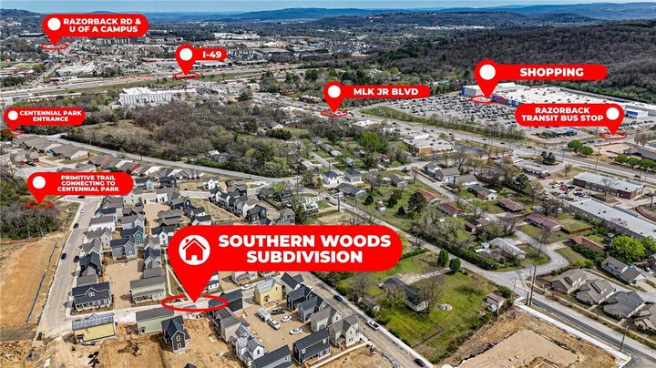 Property Photo: 1034 S Laramie Heights AR 72704