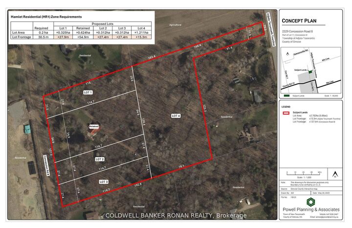 Property Photo:  2329 Concession Rd 8 N/A  ON L0G 1W0 