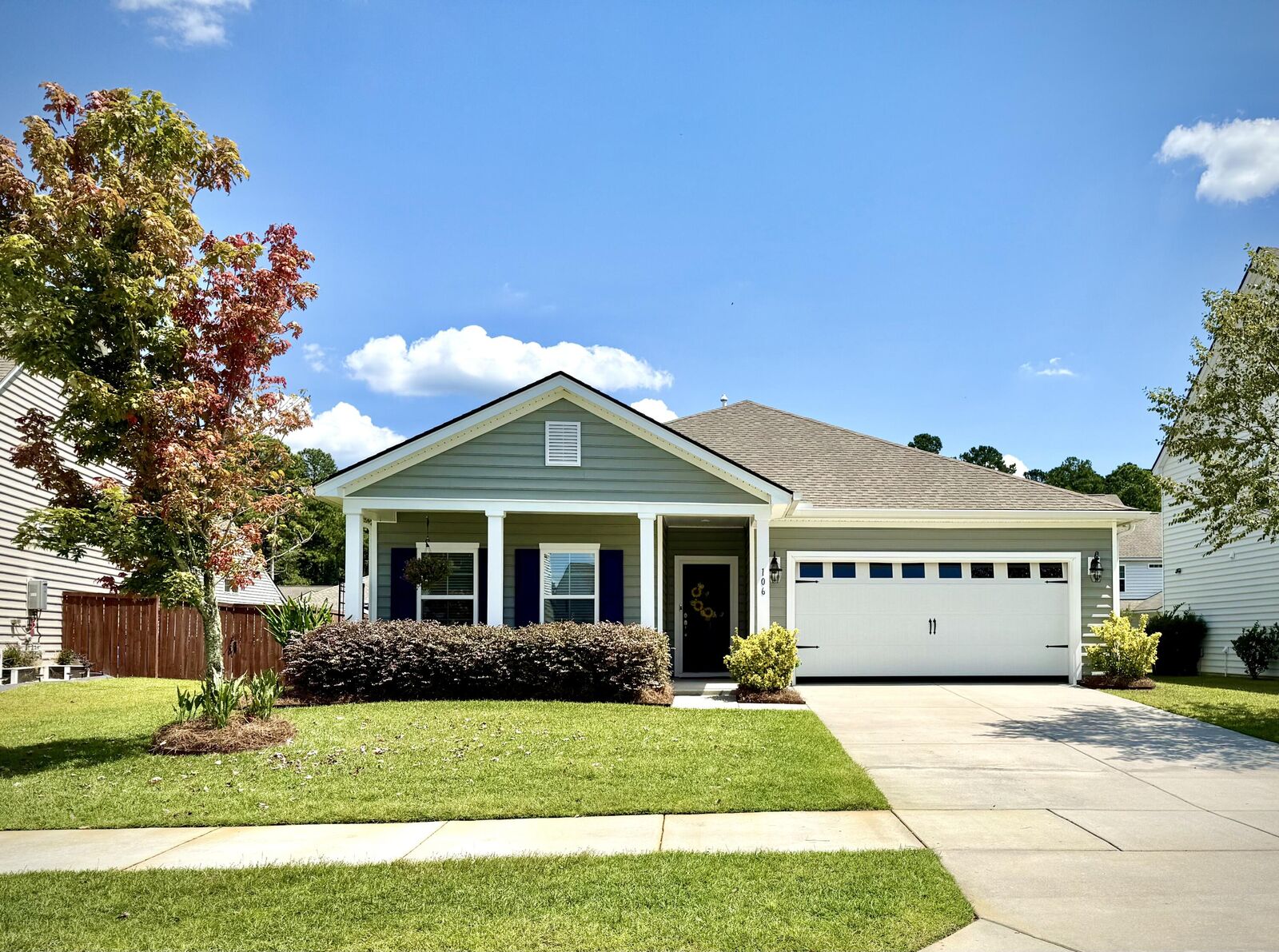 Property Photo:  106 Sumac Drive  SC 29445 