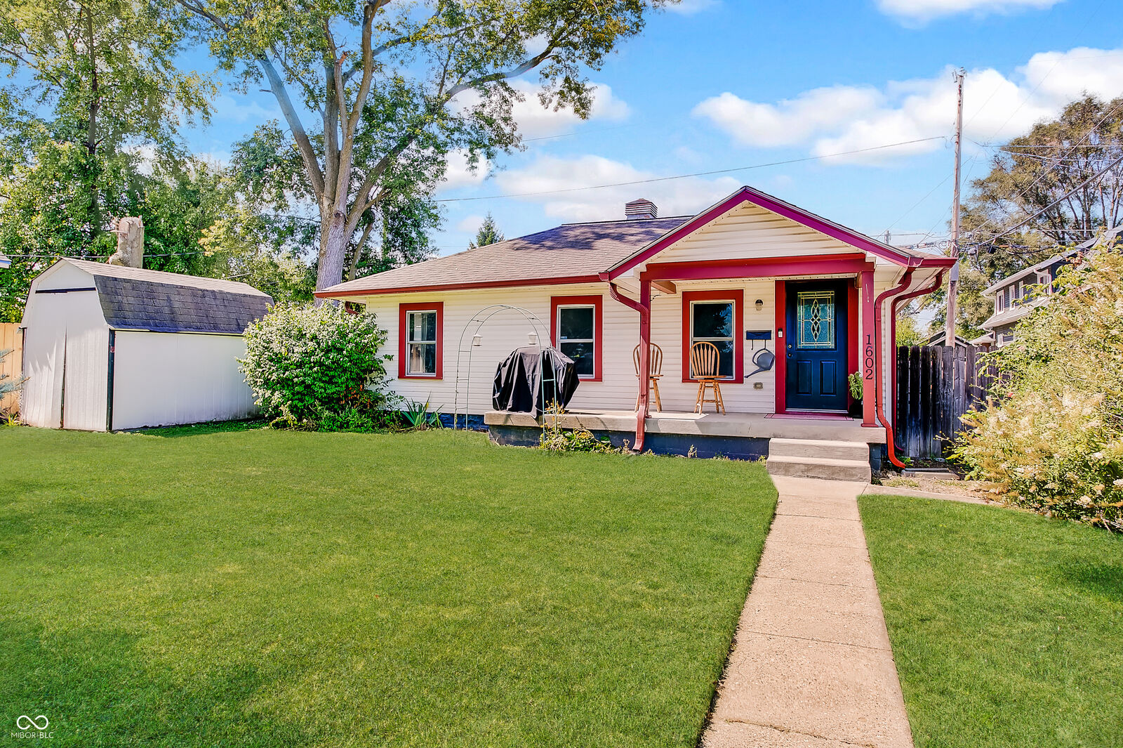 Property Photo:  1602 Harlan Street  IN 46203 