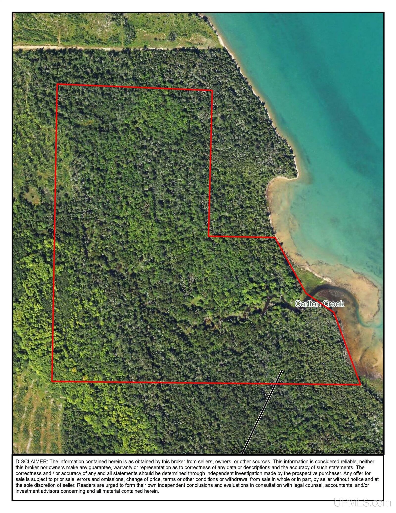 Property Photo:  94 Acres Saint Mary's River  MI 49725 