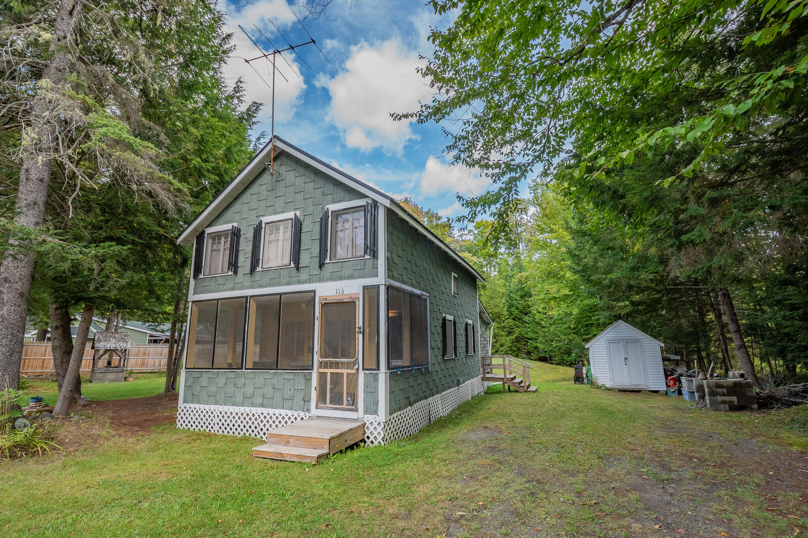 Property Photo: 116 Little Boyd Lake Road ME 04463