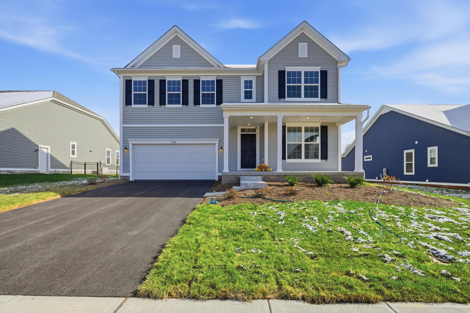 Property Photo:  309 Reign Way  OH 43062 