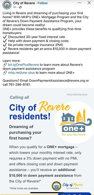 Property Photo:  109 Salem St 405  MA 02151 