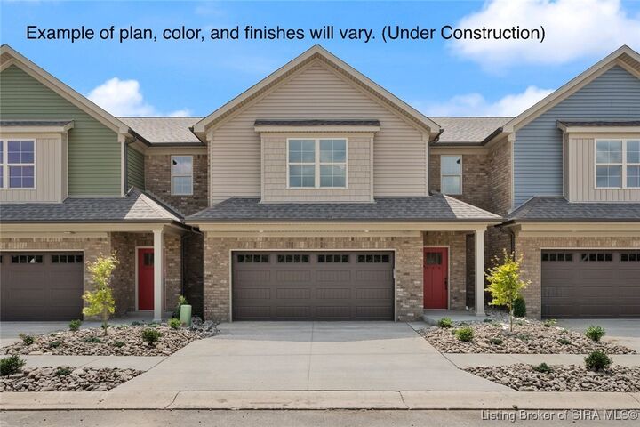 Property Photo:  5205 N Hampton Court Lot #1514  IN 47111 