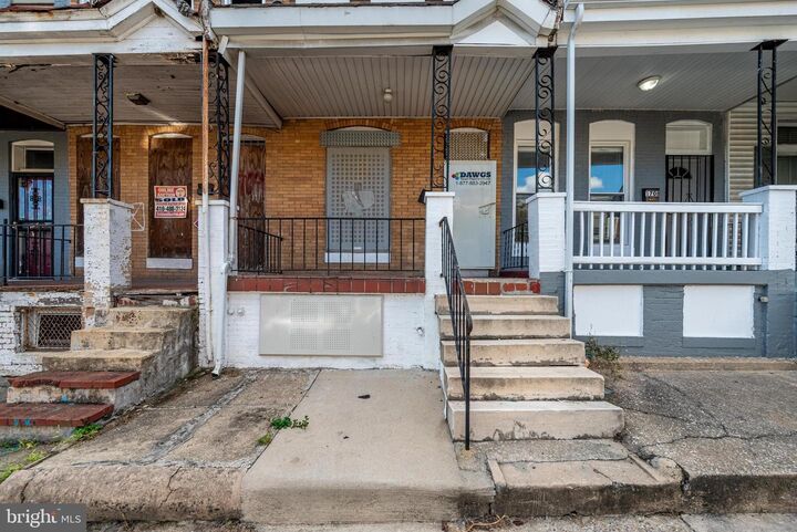 Property Photo: 1706 Appleton Street MD 21217