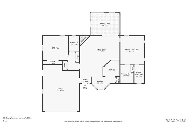 Property Photo:  811 S Apopka Avenue  FL 34452 