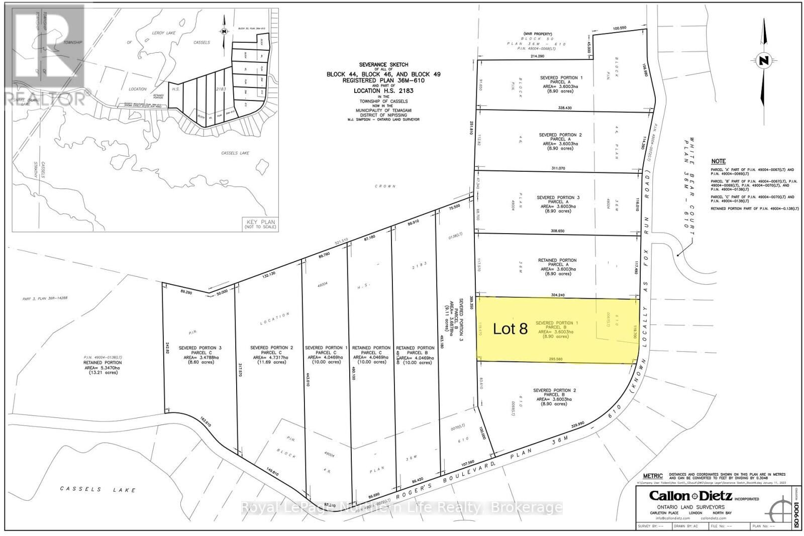 Property Photo:  Lot 8 Fox Run Drive  ON P0H 2H0 