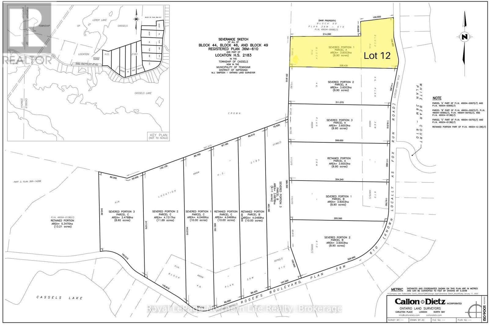 Property Photo:  Lot 12 Fox Run Drive  ON P0H 2H0 