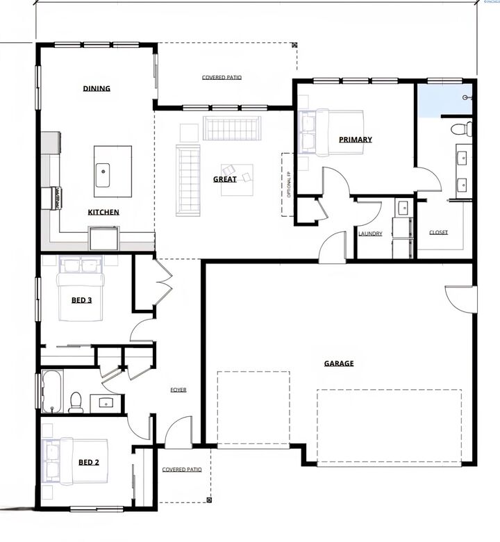 Property Photo: 6685 W 27th Ave WA 99338