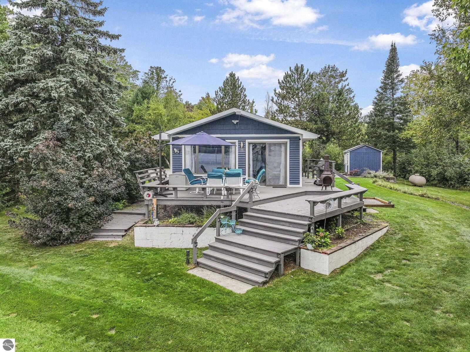 Property Photo: 10800 Puryear Drive MI 49643