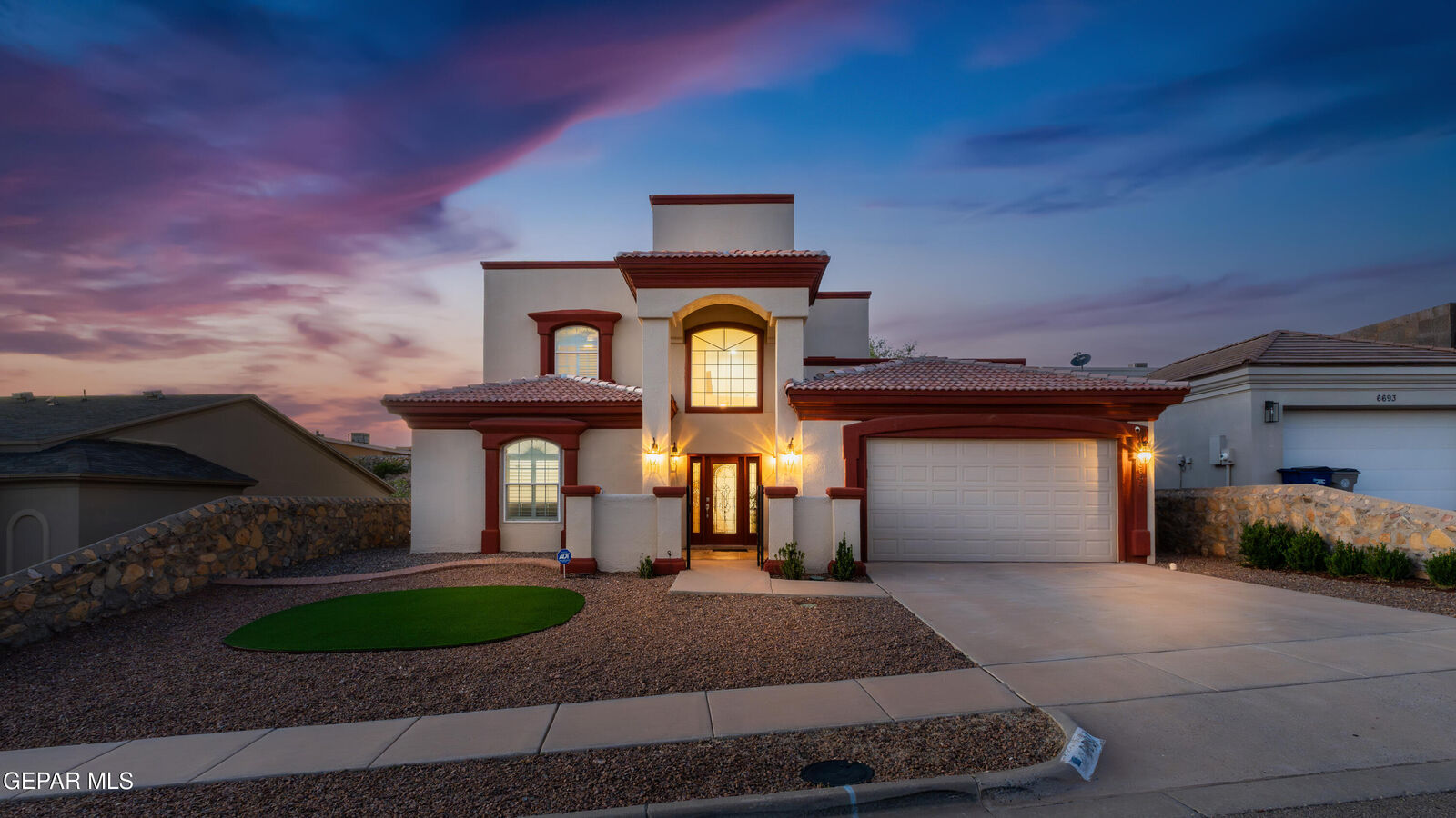 Property Photo: 6697 Crucero Del Sol Drive TX 79911