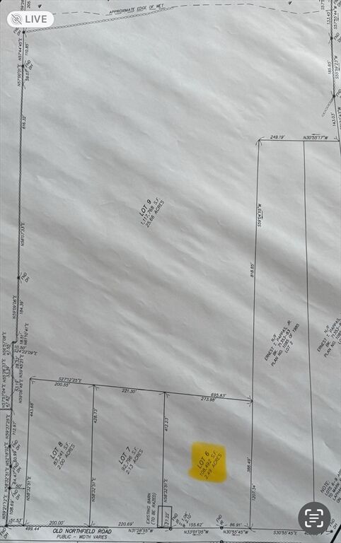 Property Photo:  Lot 6 Old Northfield Rd  MA 01431 