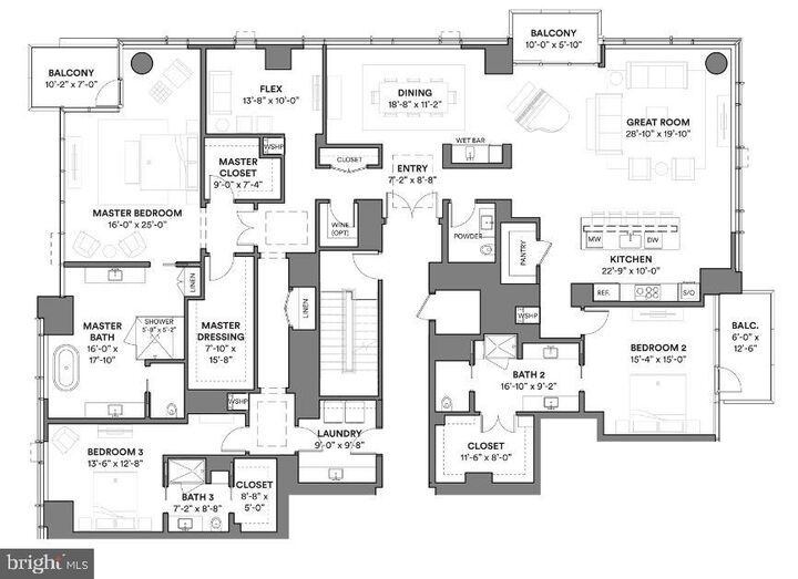 Property Photo: 1911 Walnut Street Unit 4102 PA 19103