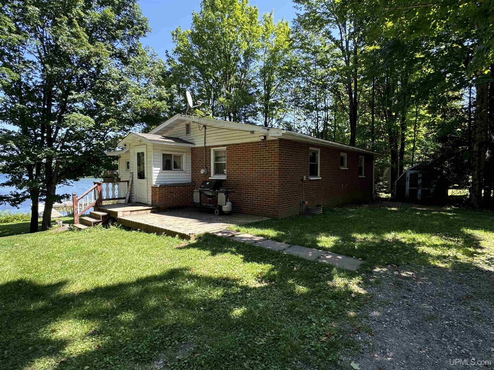 Property Photo:  153 Camp Lake Road  MI 49935 