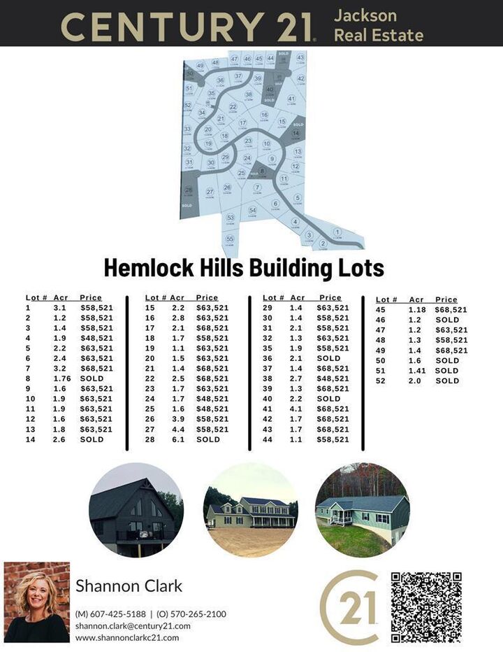 Property Photo: Lot 1A Hemlock Hills Rd PA 18848