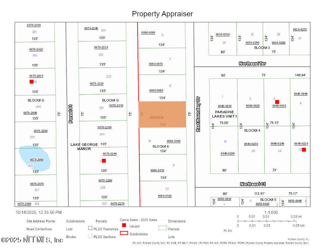 Property Photo: 141 E Boundary Drive FL 32139